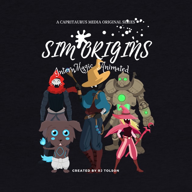 SIM Origins: InternMagic Animated T-Shirt by RJ Tolson's Merch Store